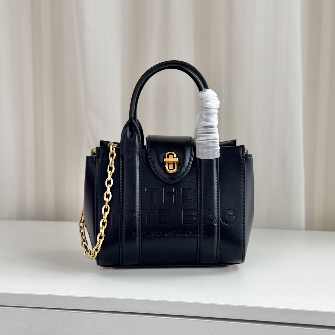 Marc Jacobs ～Mj 牛皮链条斜挎包 手提包