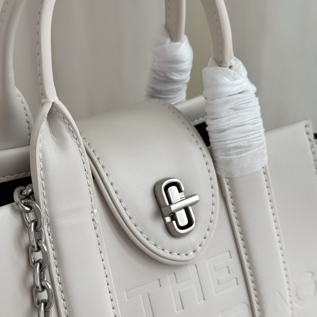Marc Jacobs ～Mj 牛皮链条斜挎包 手提包