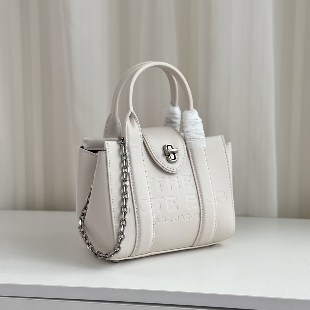 Marc Jacobs ～Mj 牛皮链条斜挎包 手提包