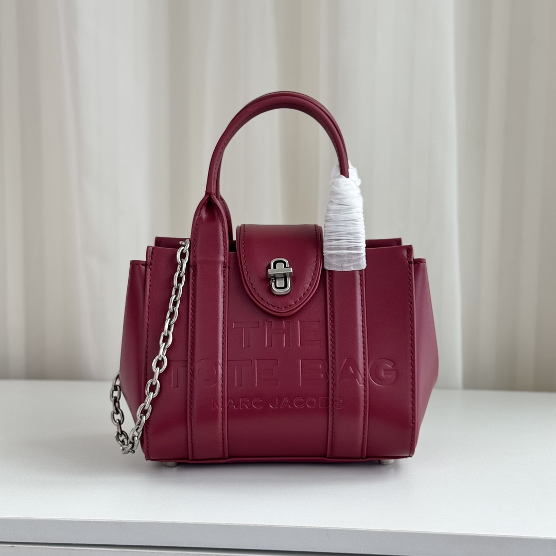 Marc Jacobs ～Mj 牛皮链条斜挎包 手提包