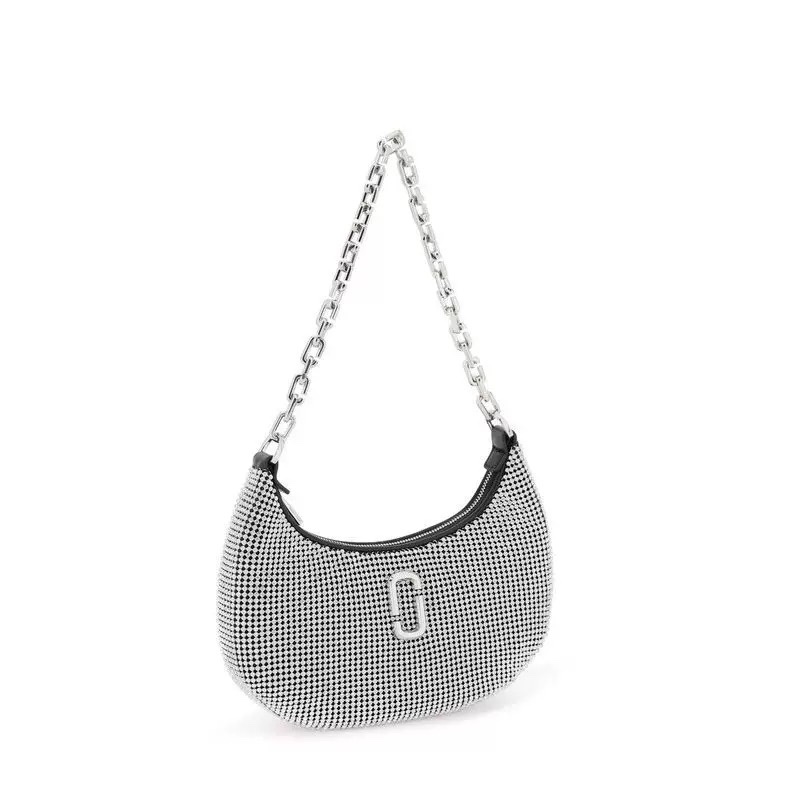 Marc Jacobs ～Mj 银色单肩钻石包