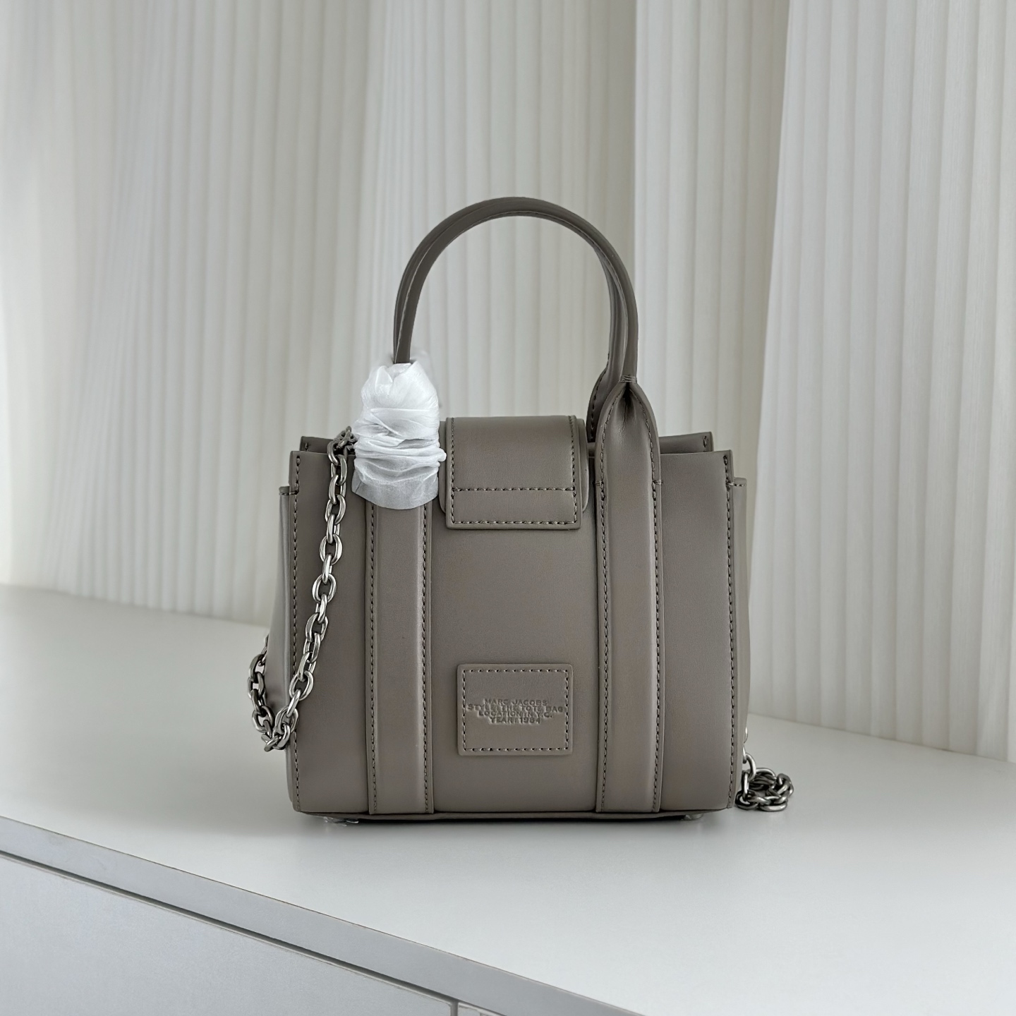 Marc Jacobs ～Mj 牛皮链条斜挎包 手提包