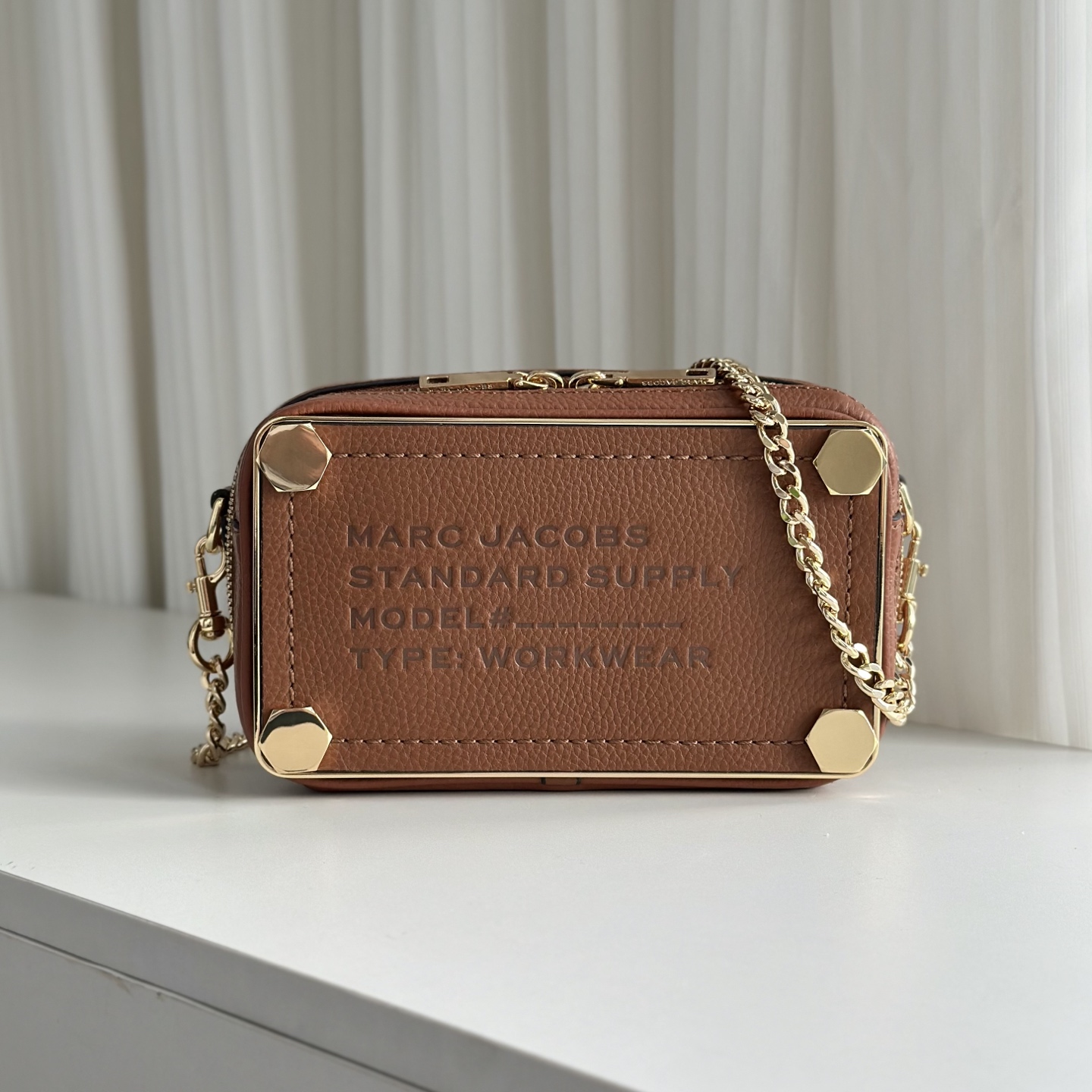 Marc Jacobs ～Mj 盒子包 棕色