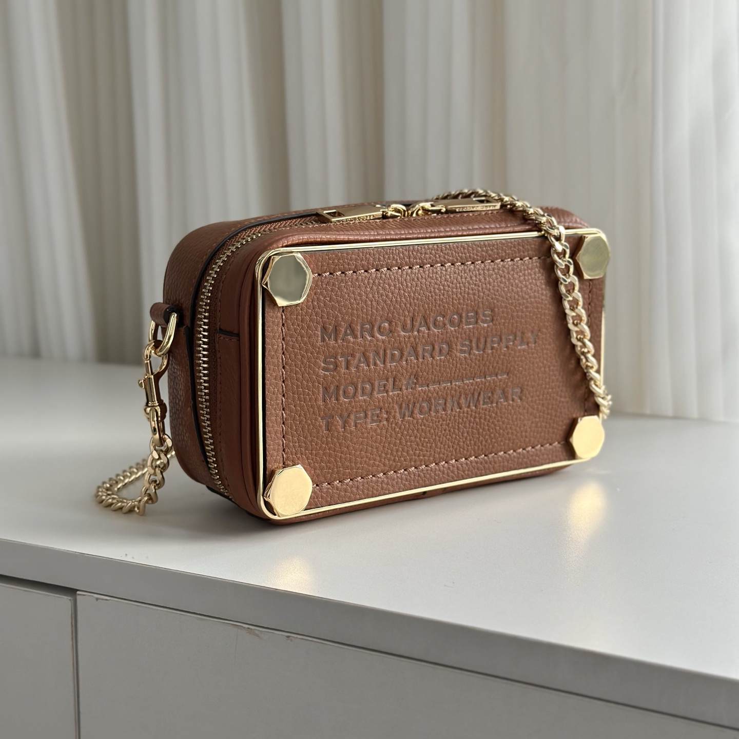 Marc Jacobs ～Mj 盒子包 棕色