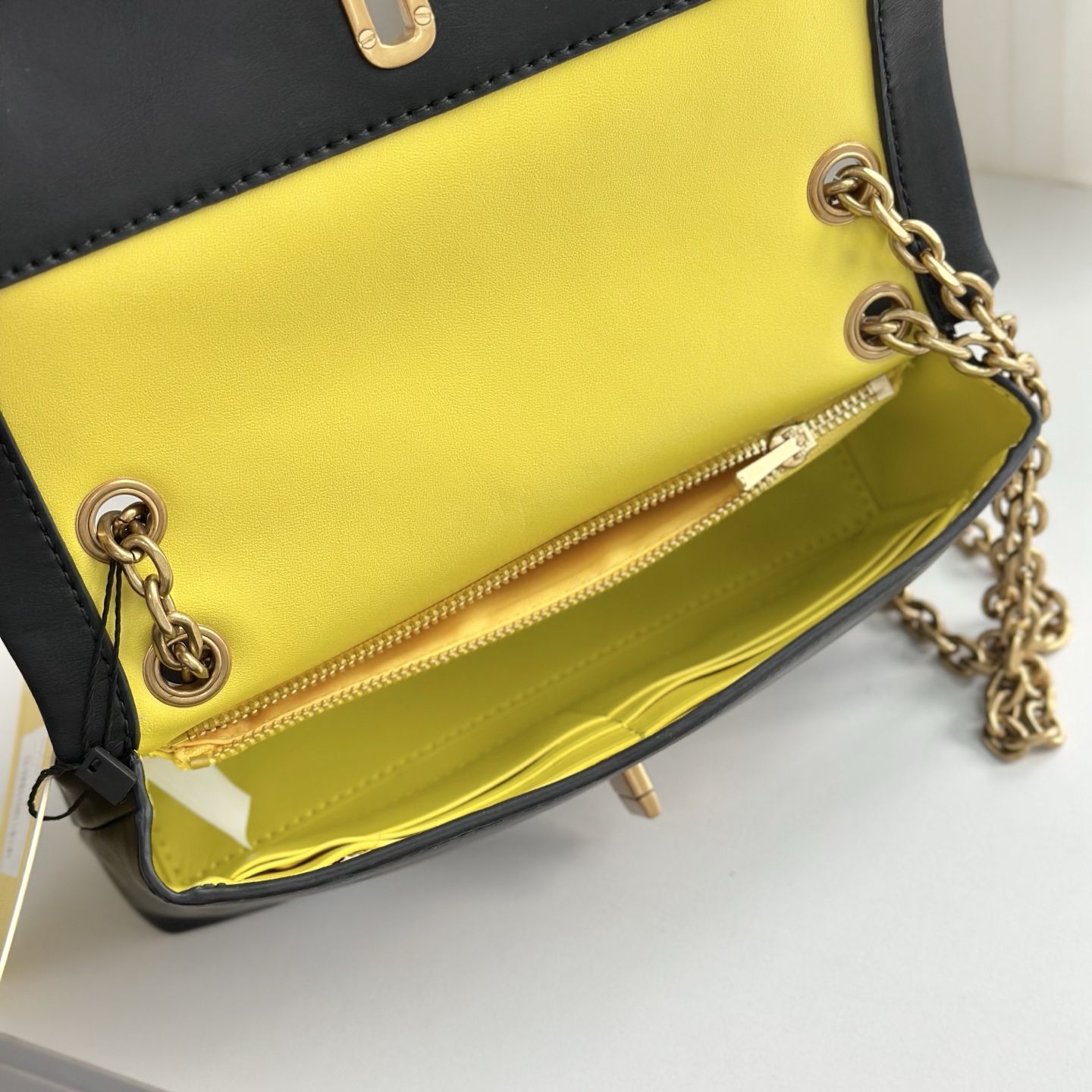 Marc Jacobs MJ 迷你链条斜挎包 黑色