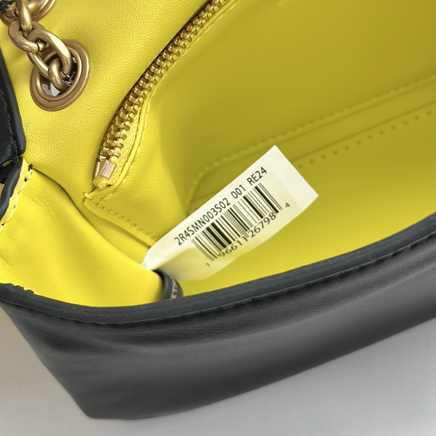 Marc Jacobs MJ 迷你链条斜挎包 黑色