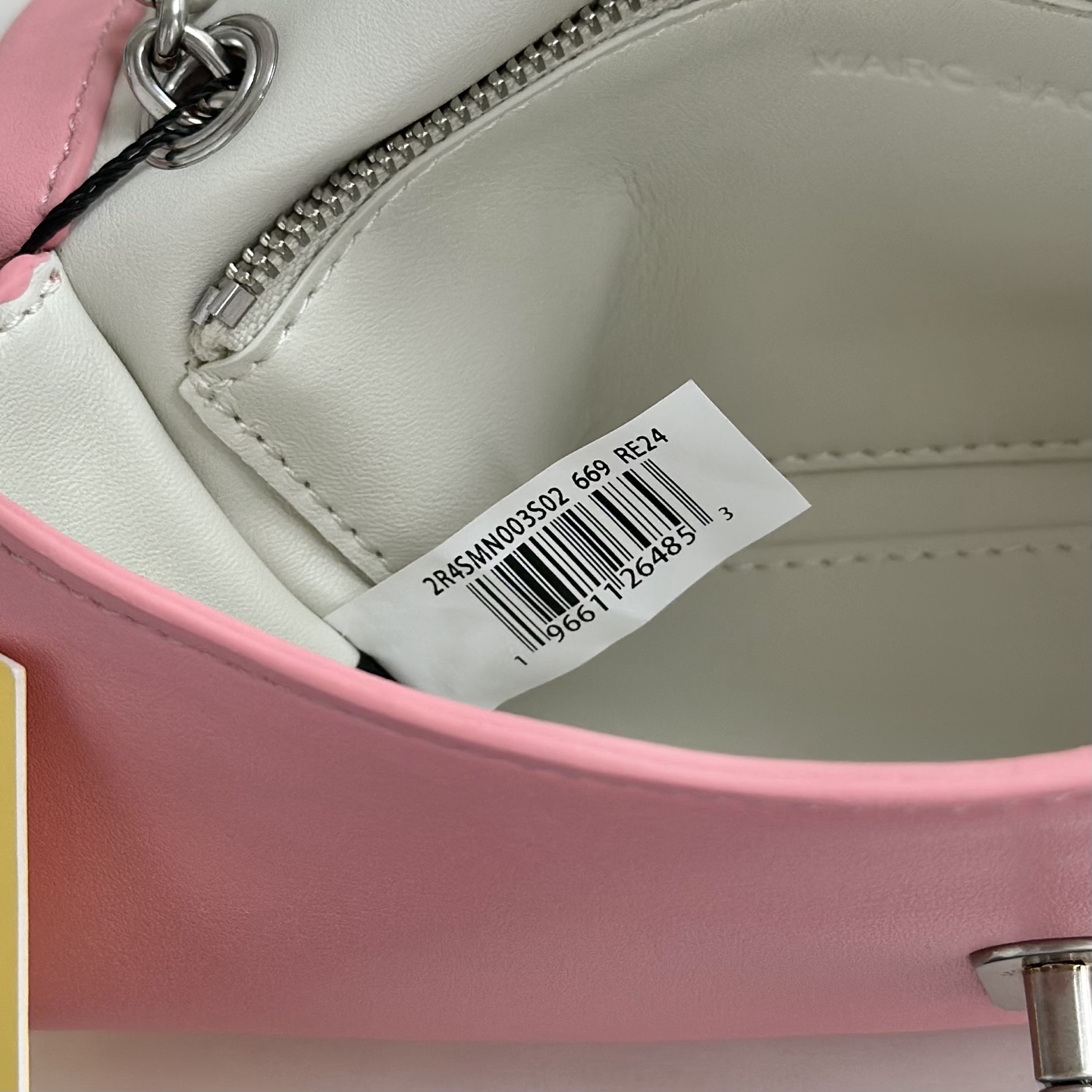 Marc Jacobs MJ 迷你链条斜挎包 粉色