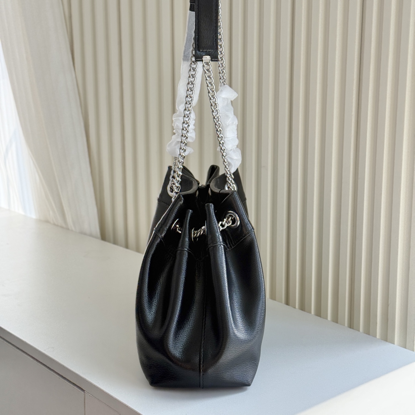 Marc Jacobs ～MJ SACK中号牛皮大容量链条斜挎包可单肩 多种背法