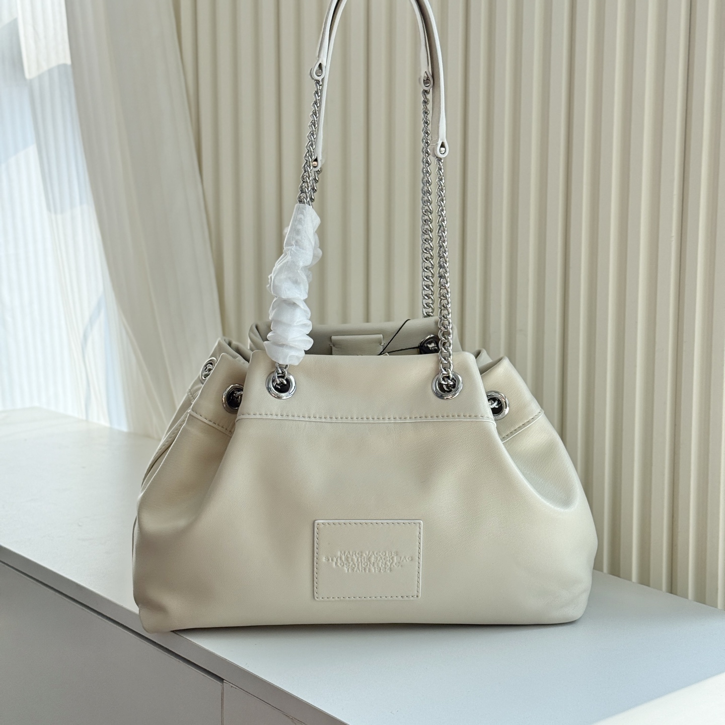 Marc Jacobs ～MJ SACK中号牛皮大容量链条斜挎包可单肩 多种背法