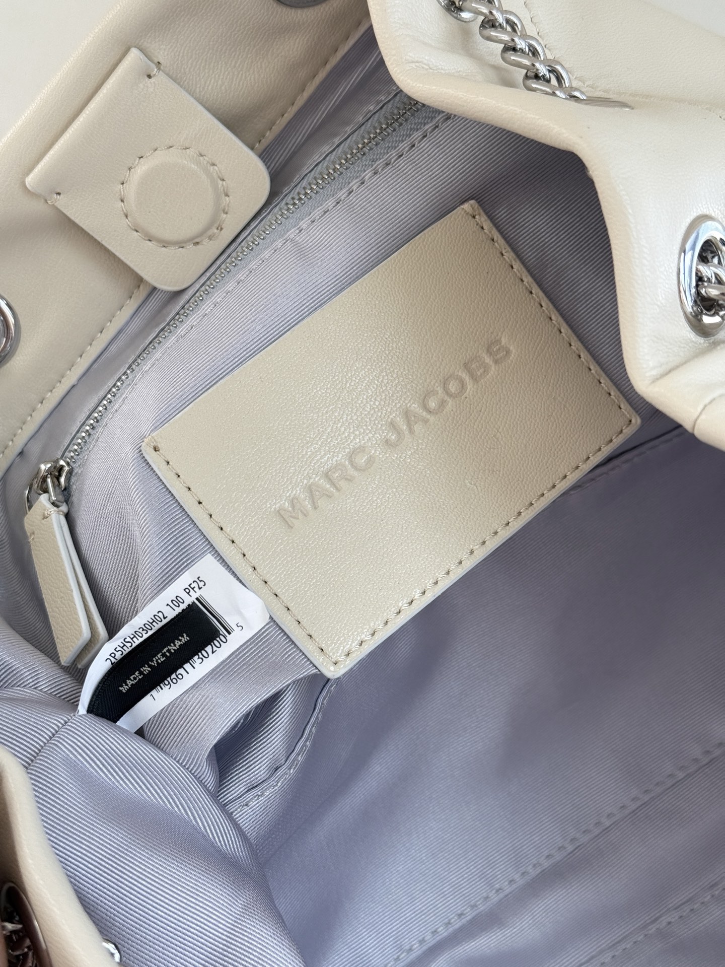 Marc Jacobs ～MJ SACK中号牛皮大容量链条斜挎包可单肩 多种背法