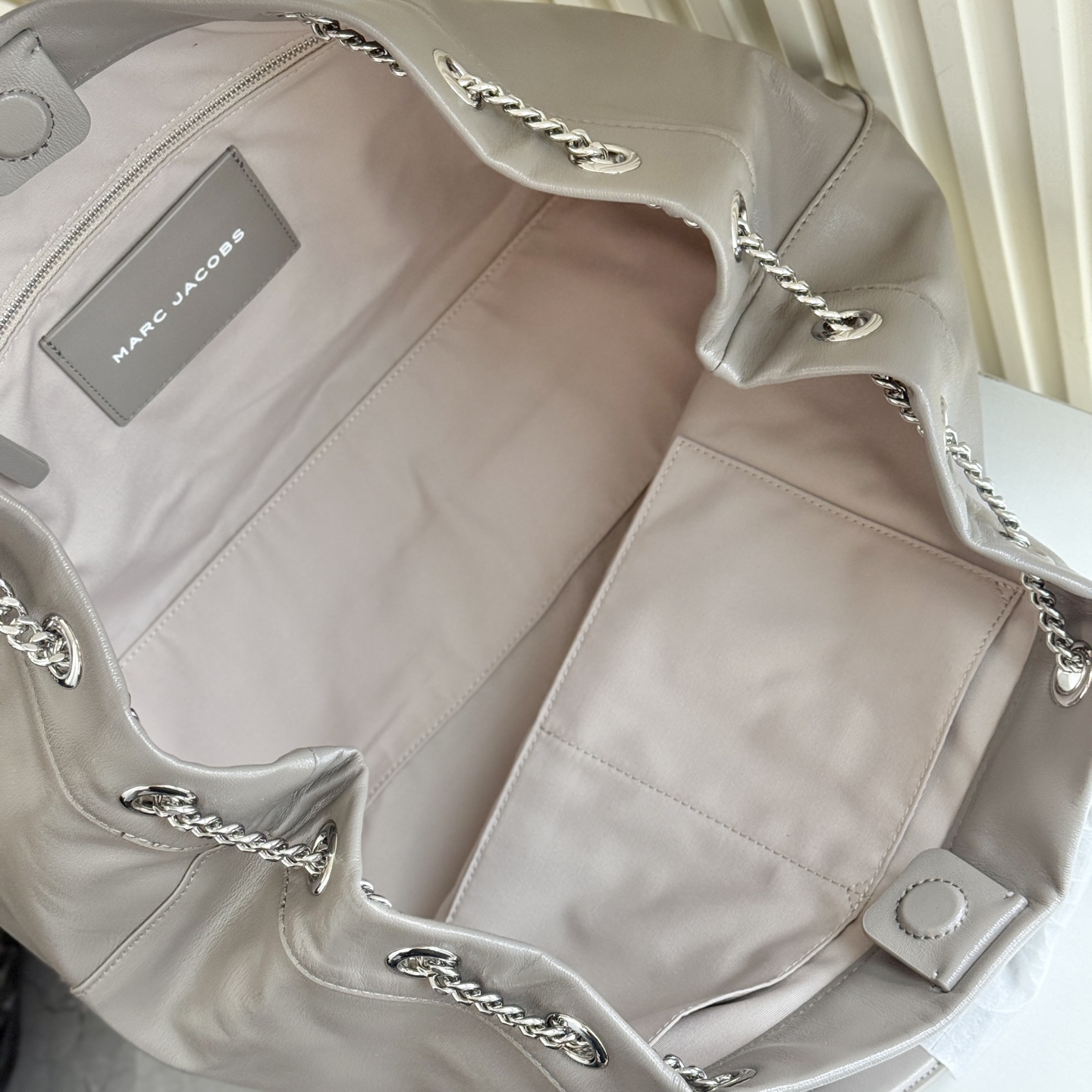 Marc Jacobs ～MJ SACK大号牛皮大容量链条斜挎包可单肩 多种背法