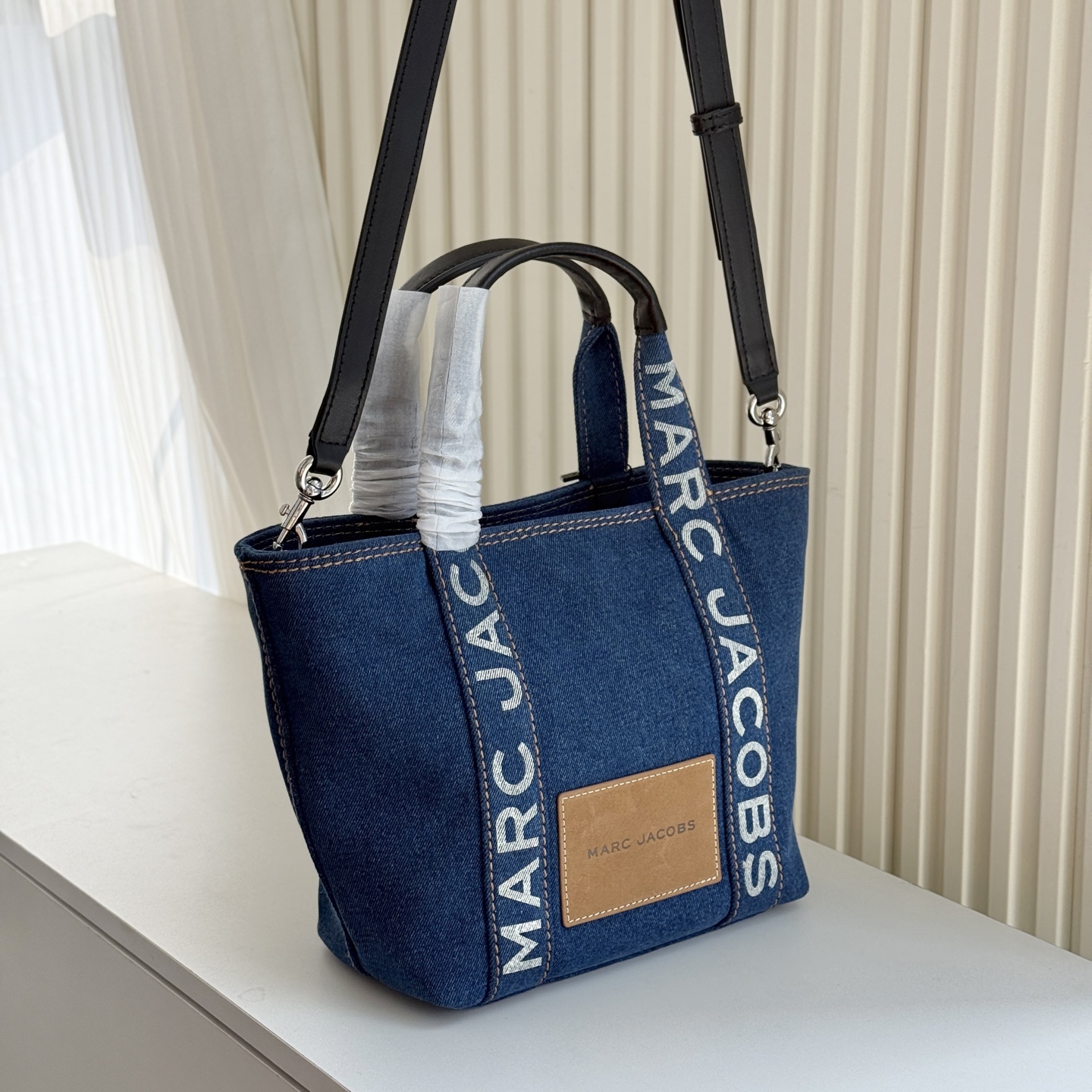 Marc Jacobs ～MJ 牛仔菜篮子 托特包