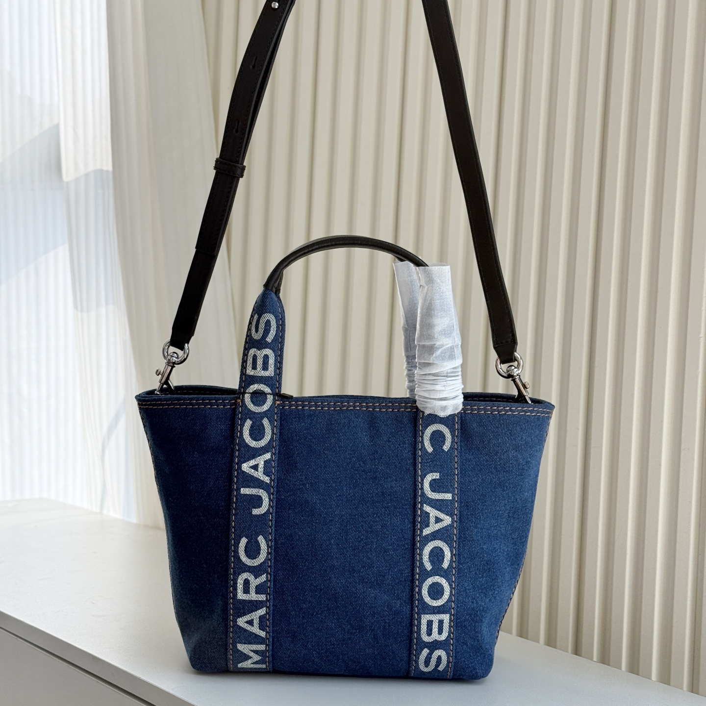 Marc Jacobs ～MJ 牛仔菜篮子 托特包