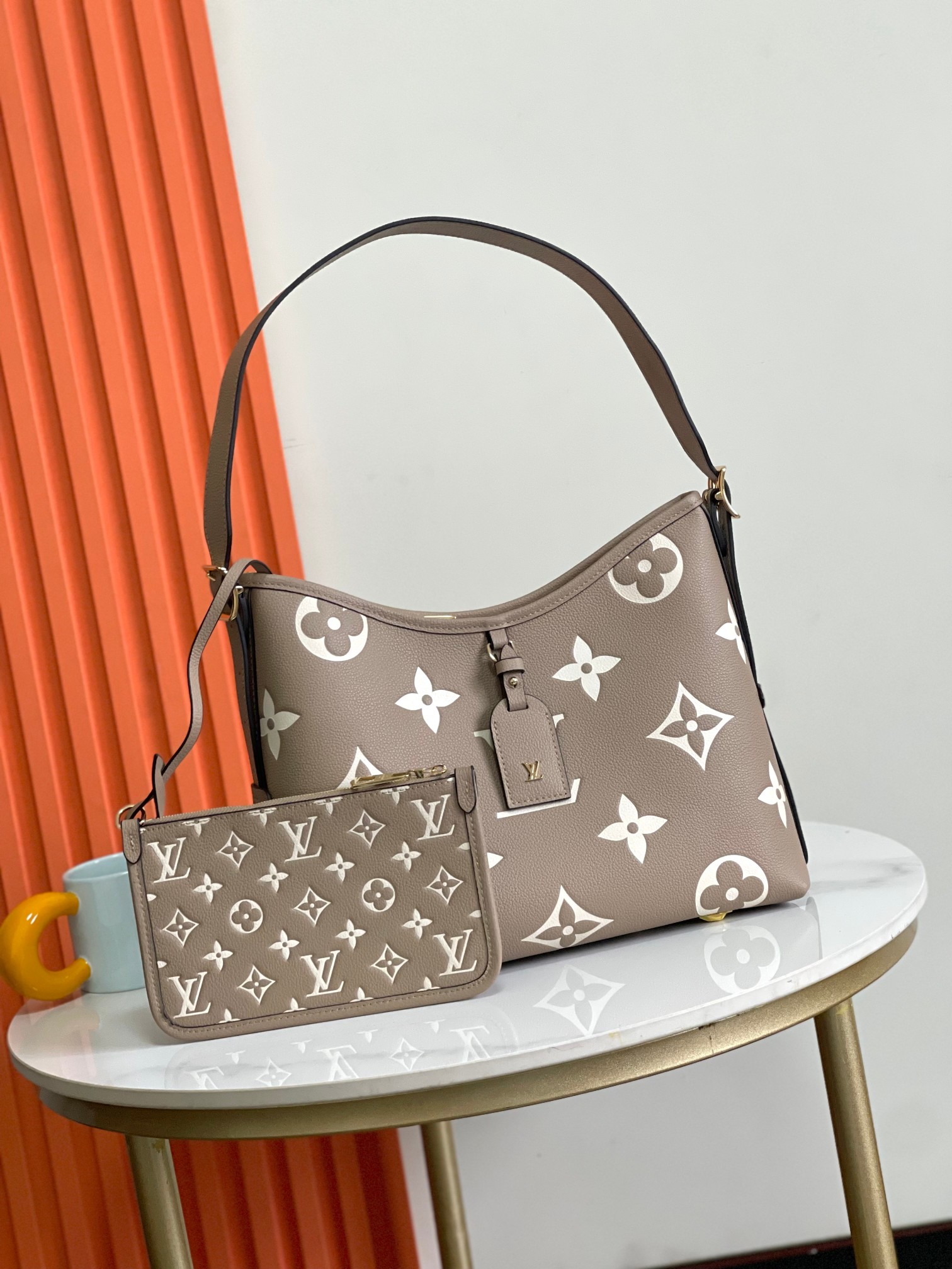 💍🌂顶级头层，163变码芯片，半钢五金，M47180/M46288本款 CarryAll 小号手袋取材 