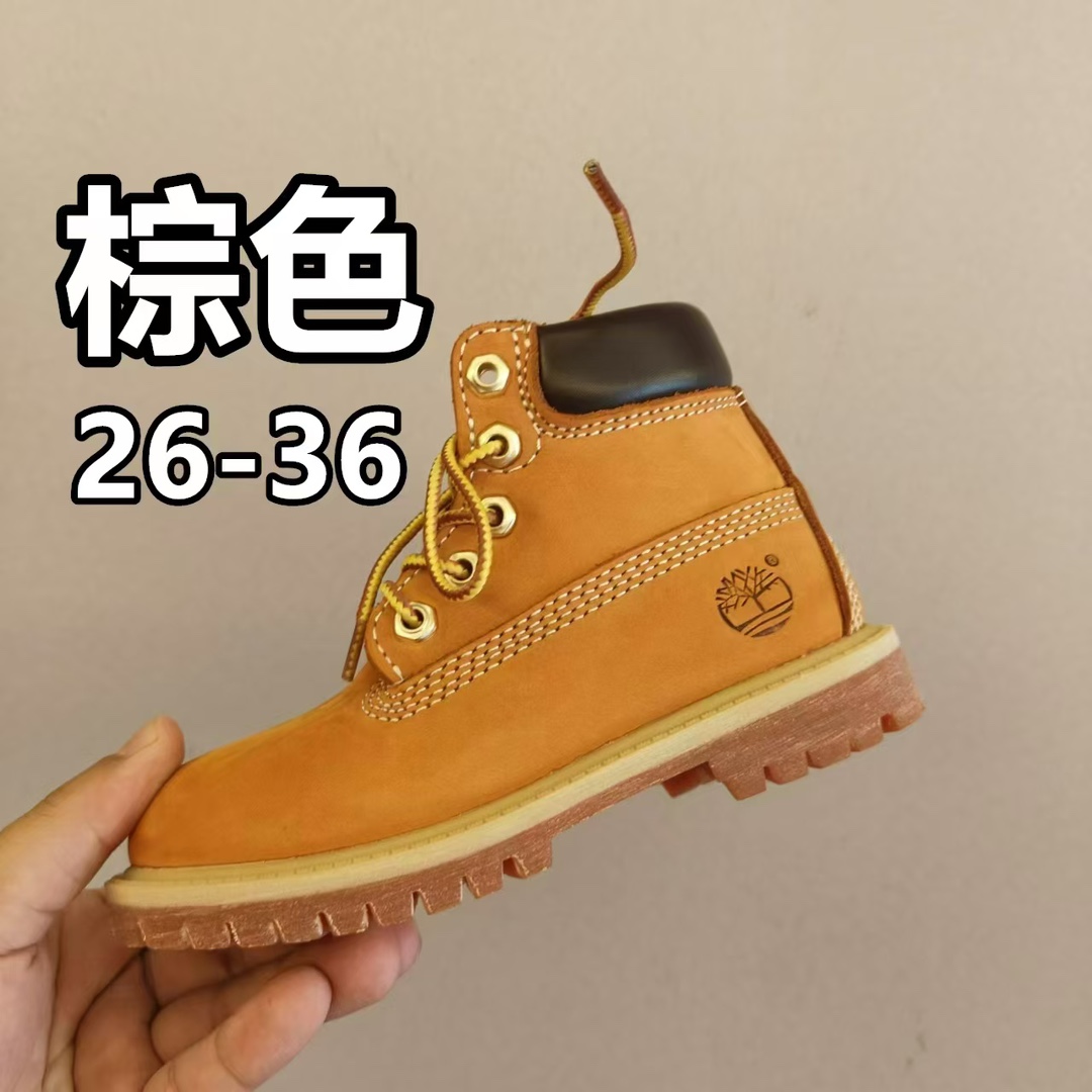 尺码： 26-36 品牌： 天佰伦 Timberland 简介：🔥官网同步秋冬新款户外高帮靴👑广东原厂防水头层面料顶级保温材质耐磨防滑橡胶大底👍🏻秋冬季休闲运动潮流鞋-选品中心