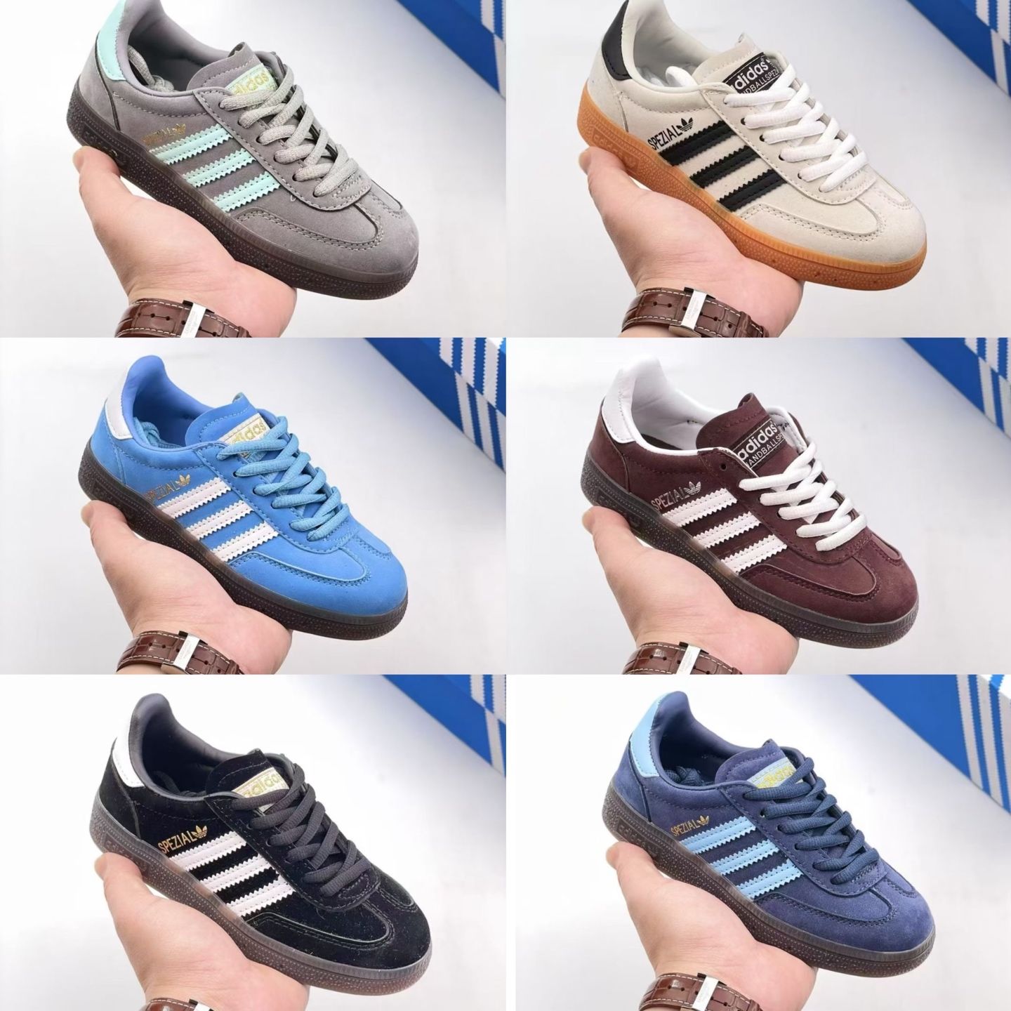 图片[7]-集🈴 阿迪达斯 Adidas HANDBALL SPEZIAL 三叶草童鞋学院风复古休闲板鞋 JI4471 尺码：28 29 30 31 32 33 34 35-选品中心