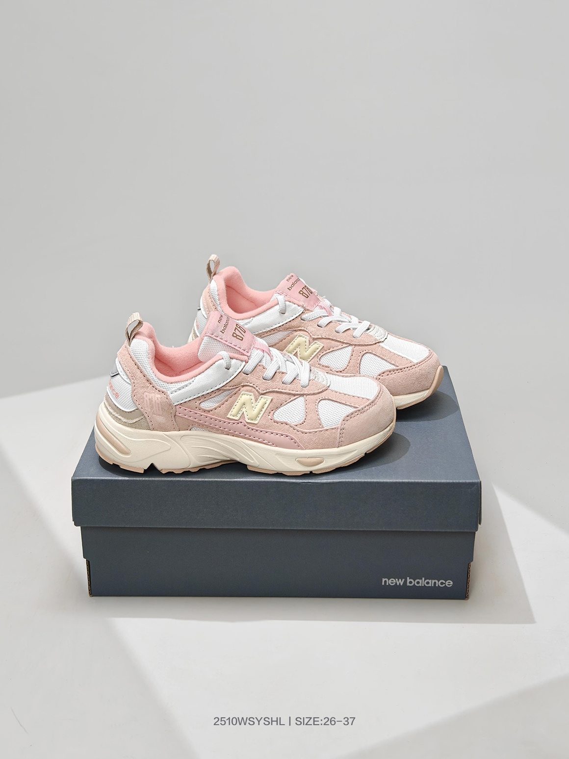 图片[5]-🈴 童鞋！新百伦 NEW BALANCE NB 878 复古 格雷系列 织物人造革 低帮儿童运动鞋 PV878BSA 尺码：26 27 28 29 30 31 32 33 34 35 36 37-选品中心