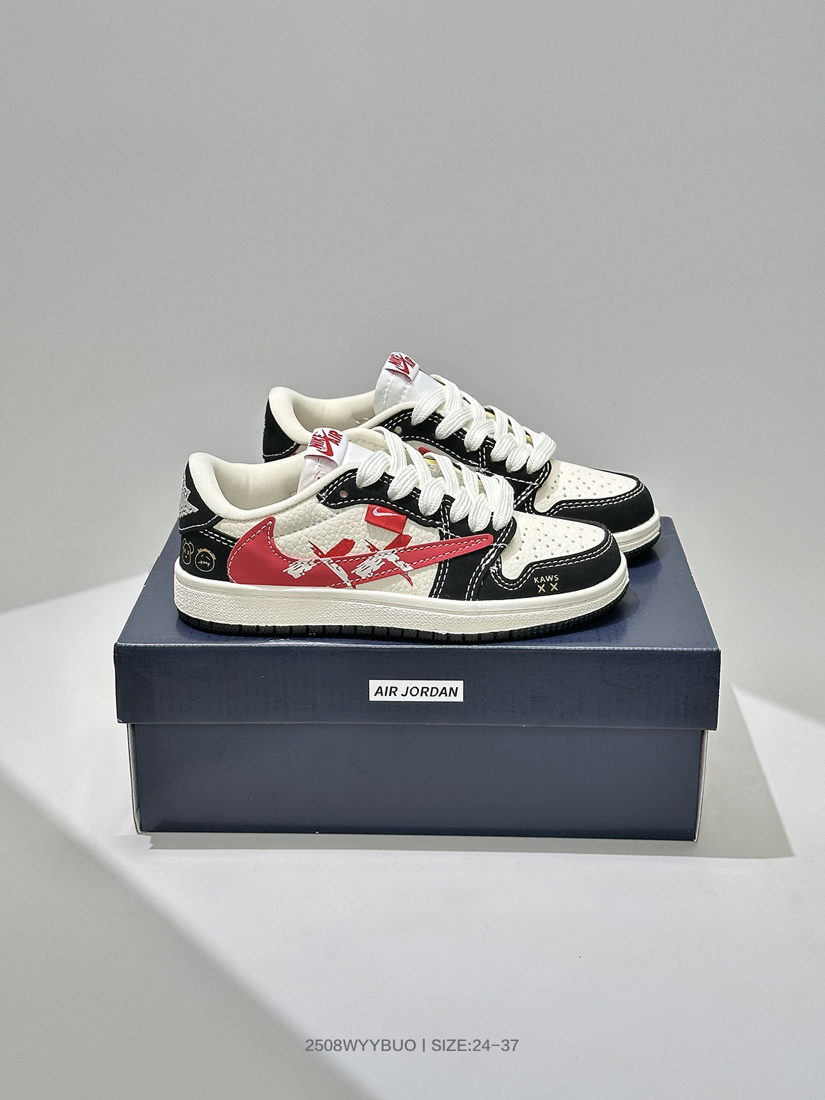 图片[9]-🈴 童鞋 乔丹Air Jordan 1 Low AJ1乔1倒勾低帮休闲复古文化运动板鞋 货号： XS2024 024 尺码：24 25 26 27 28 29 30 31 32 33 34 35 36 37-选品中心