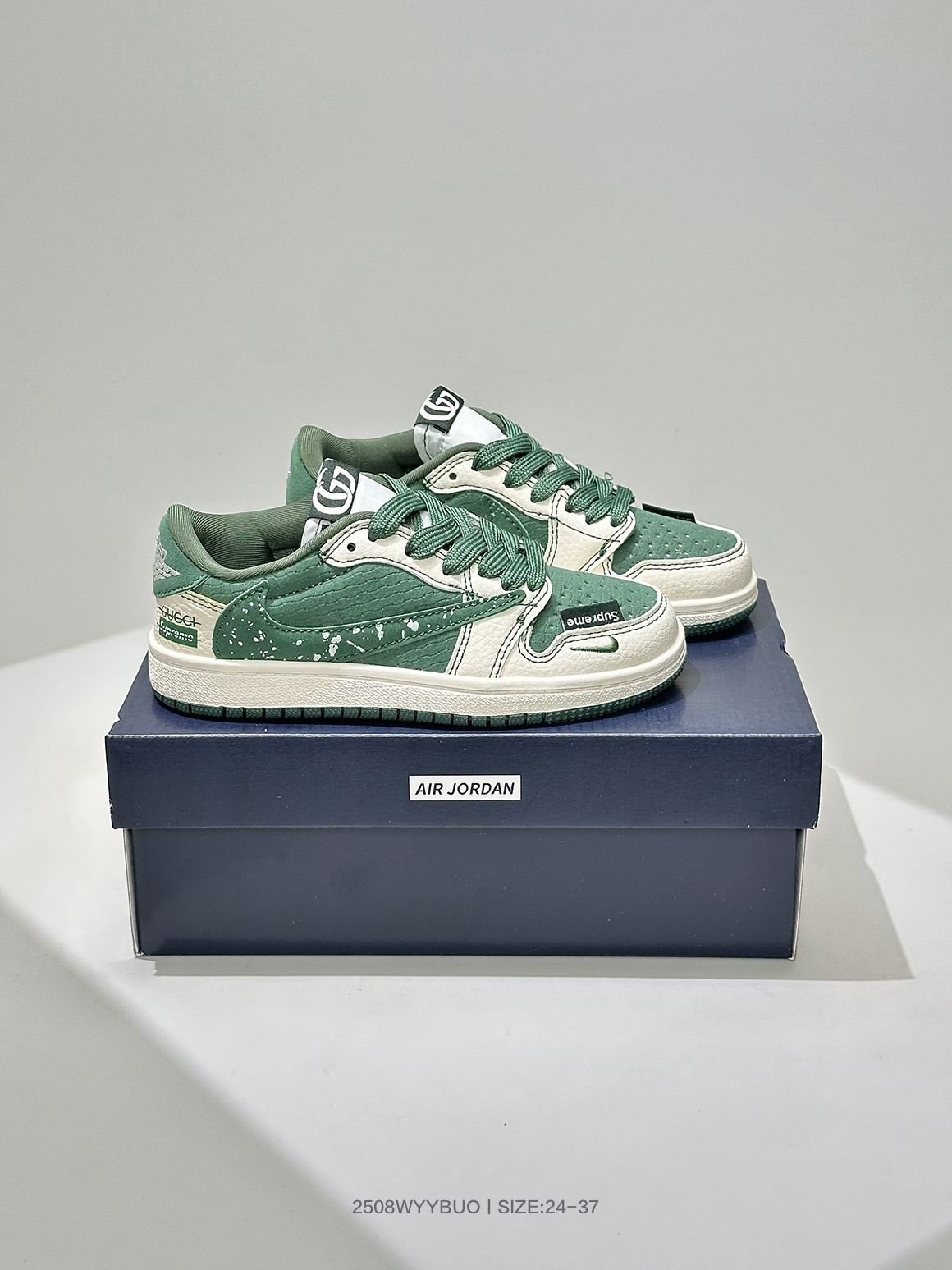 图片[11]-🈴 童鞋 乔丹Air Jordan 1 Low AJ1乔1倒勾低帮休闲复古文化运动板鞋 货号： XS2024 024 尺码：24 25 26 27 28 29 30 31 32 33 34 35 36 37-选品中心