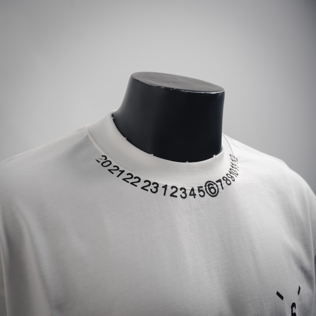 Maison Margiela马吉拉MM6 /马吉拉25ss印花logo圆领短袖T恤