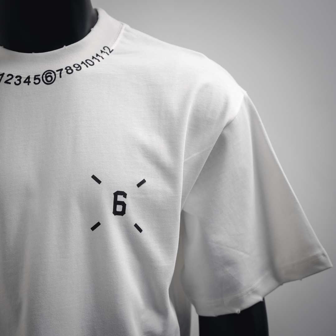 Maison Margiela马吉拉MM6 /马吉拉25ss印花logo圆领短袖T恤