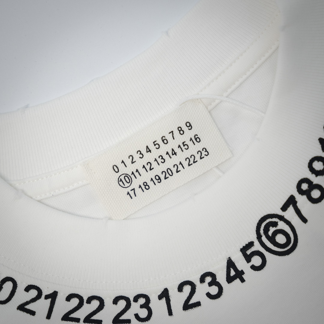 Maison Margiela马吉拉MM6 /马吉拉25ss印花logo圆领短袖T恤