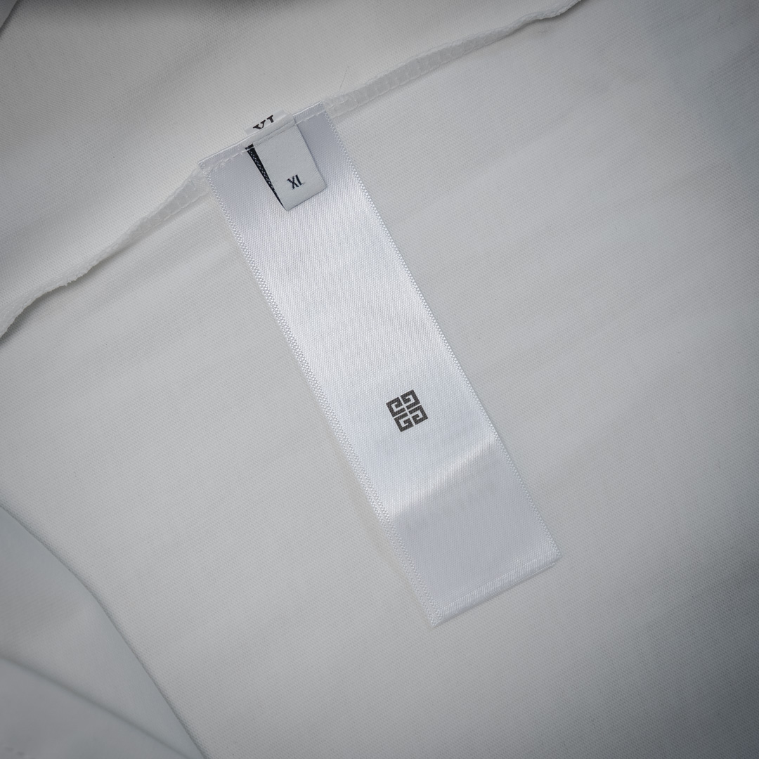 GIVENCHY/纪梵希 25ss 涂鸦草写字母logo短袖T恤