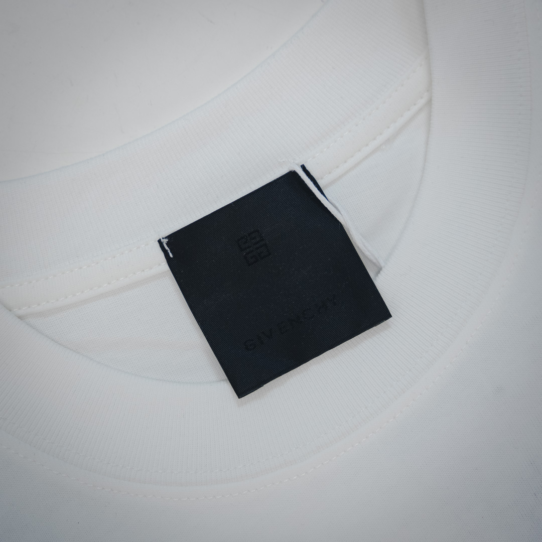 GIVENCHY/纪梵希 25ss 涂鸦草写字母logo短袖T恤