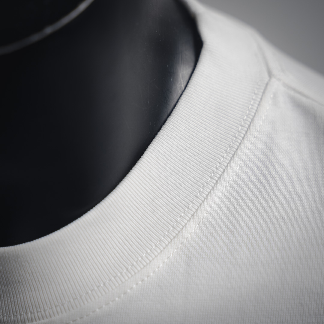 Dior/迪奥And Hylton Nel联名 标语字母logo圆领短袖T恤 白色/黑色