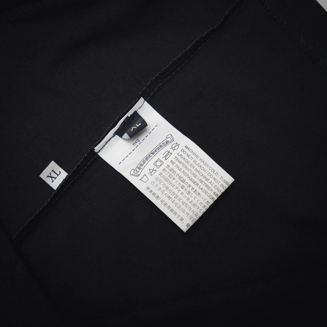 Chrome hearts CH/克罗心25ss大宝剑印花logo圆领短袖