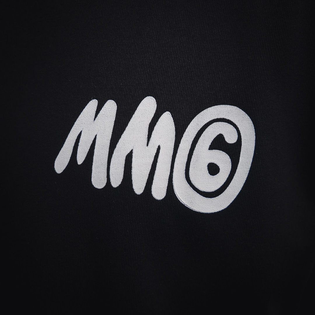 Maison Margiela马吉拉MM6数字字母短袖T恤