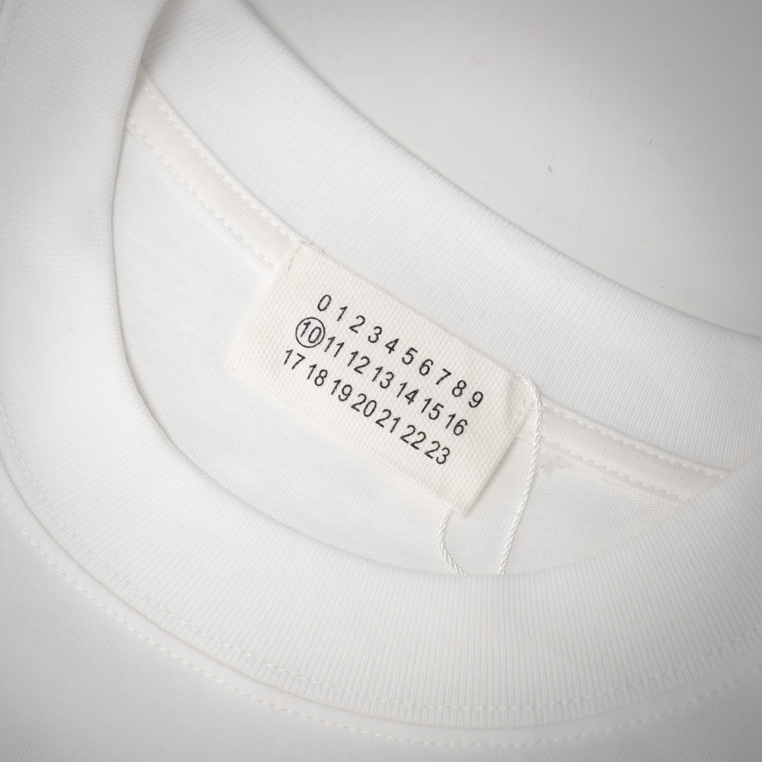 Maison Margiela马吉拉MM6数字字母短袖T恤