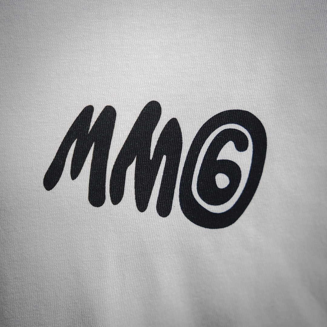 Maison Margiela马吉拉MM6数字字母短袖T恤