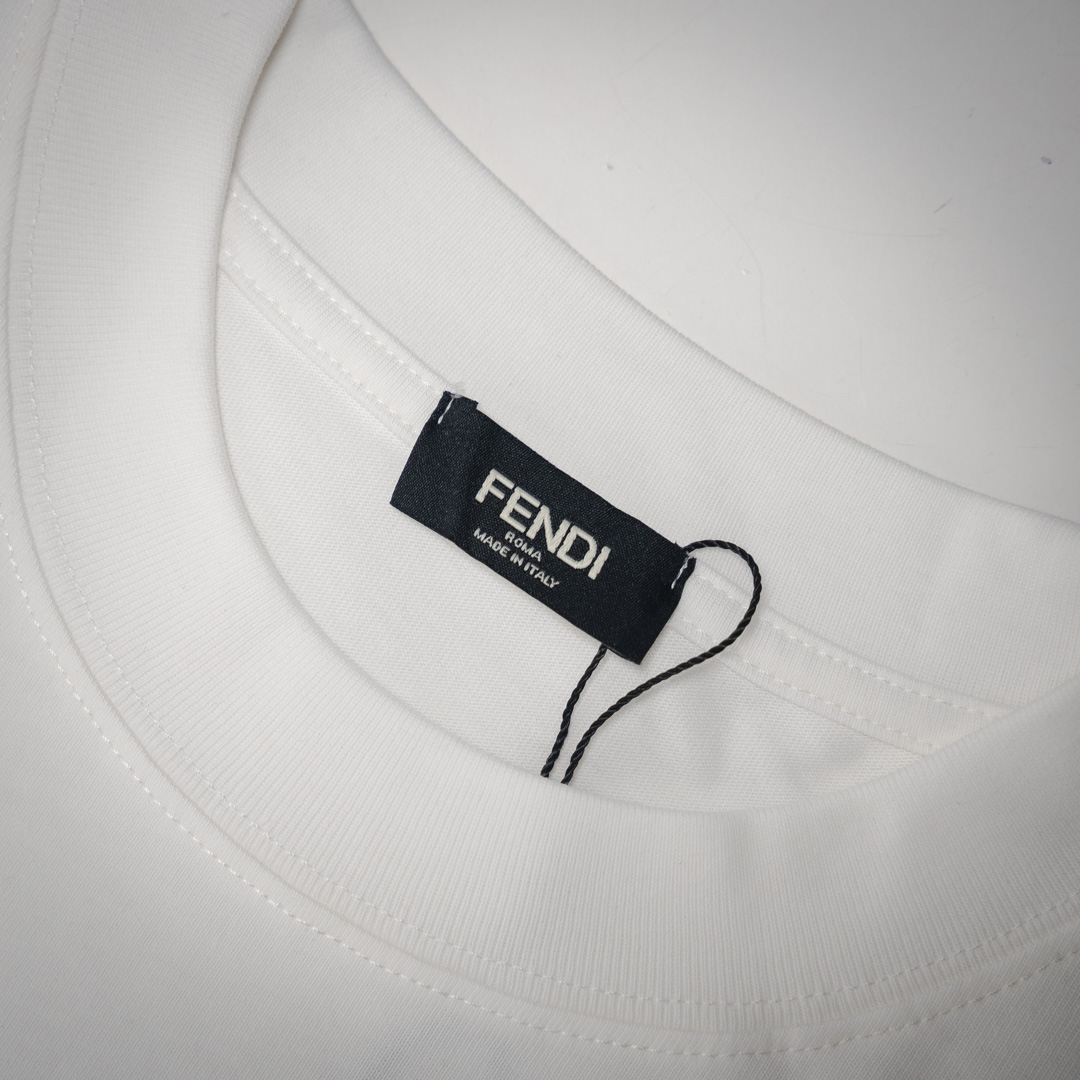 Fendi/芬迪 25ss 个性简约F字母短袖T恤