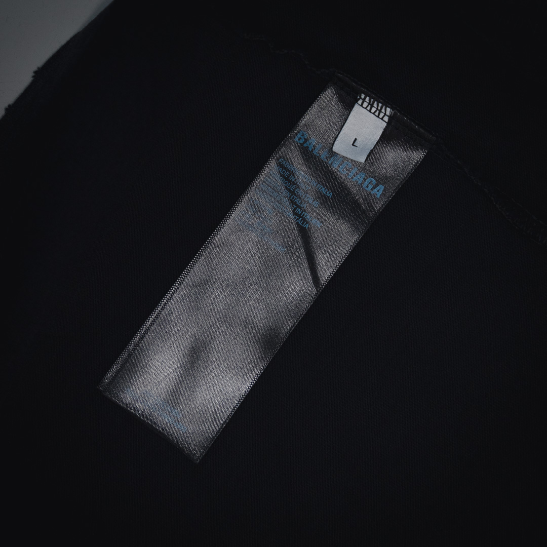 Balenciaga 巴黎世家 Blcg25FW 金属别针短袖T恤