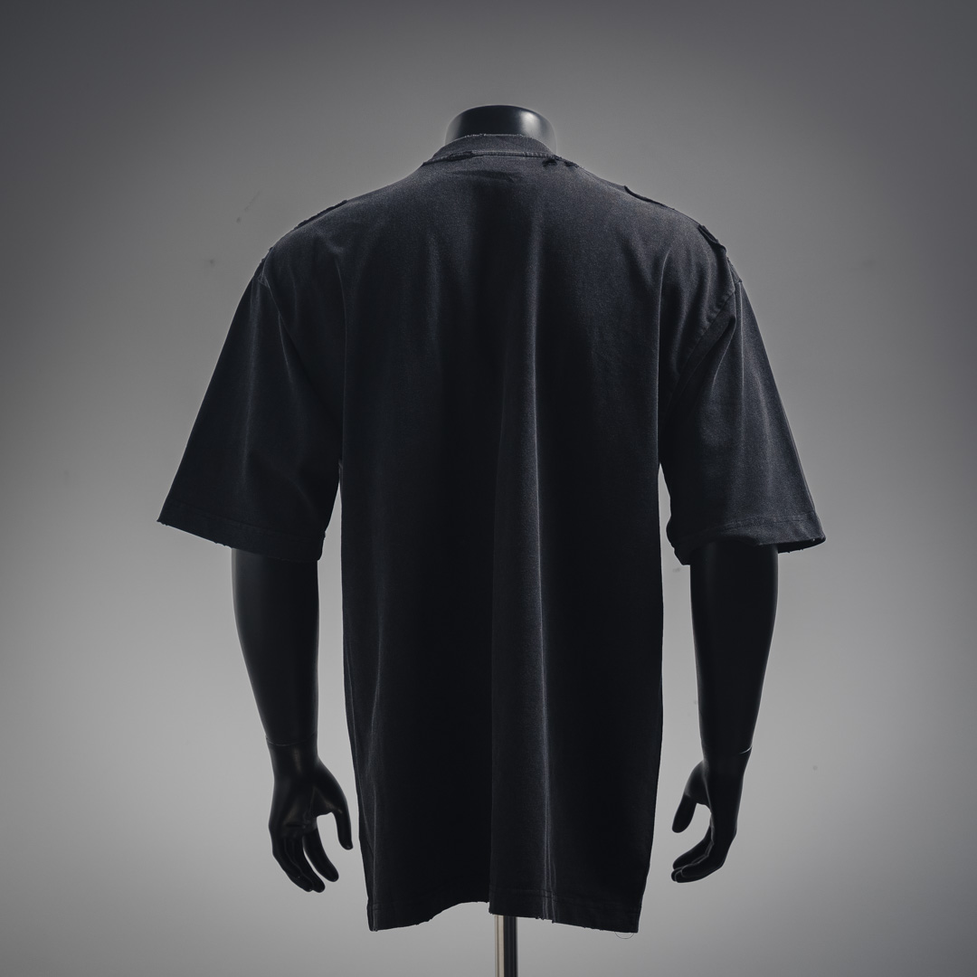 Balenciaga 巴黎世家 Blcg25FW 金属别针短袖T恤