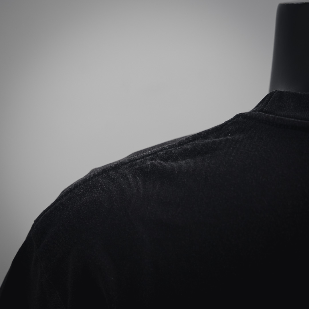 Balenciaga/巴黎世家 25ss 白环logo印花短袖T恤