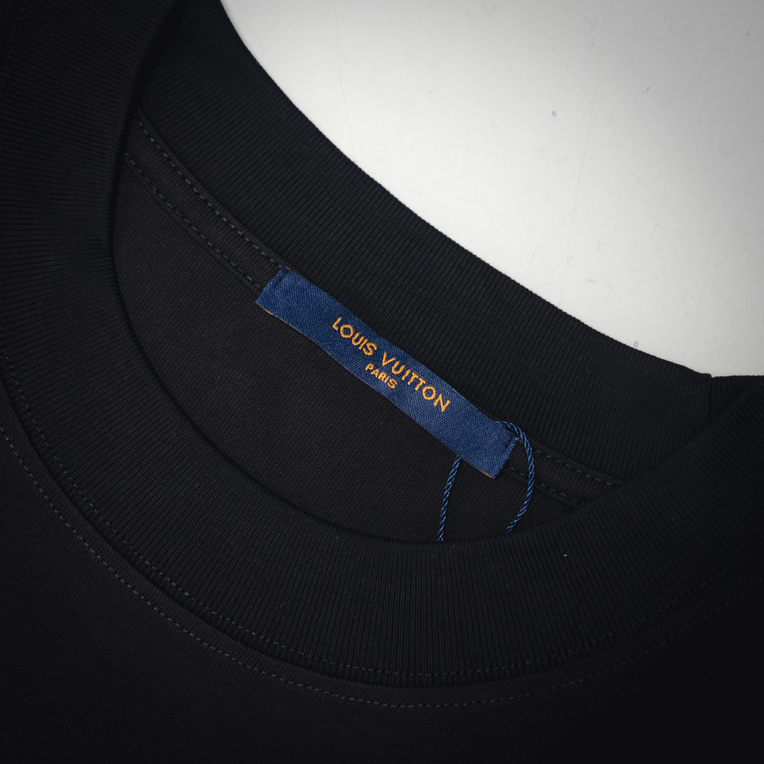 Louis Vuitton/路易威登 25ss 签名logo印花短袖T恤