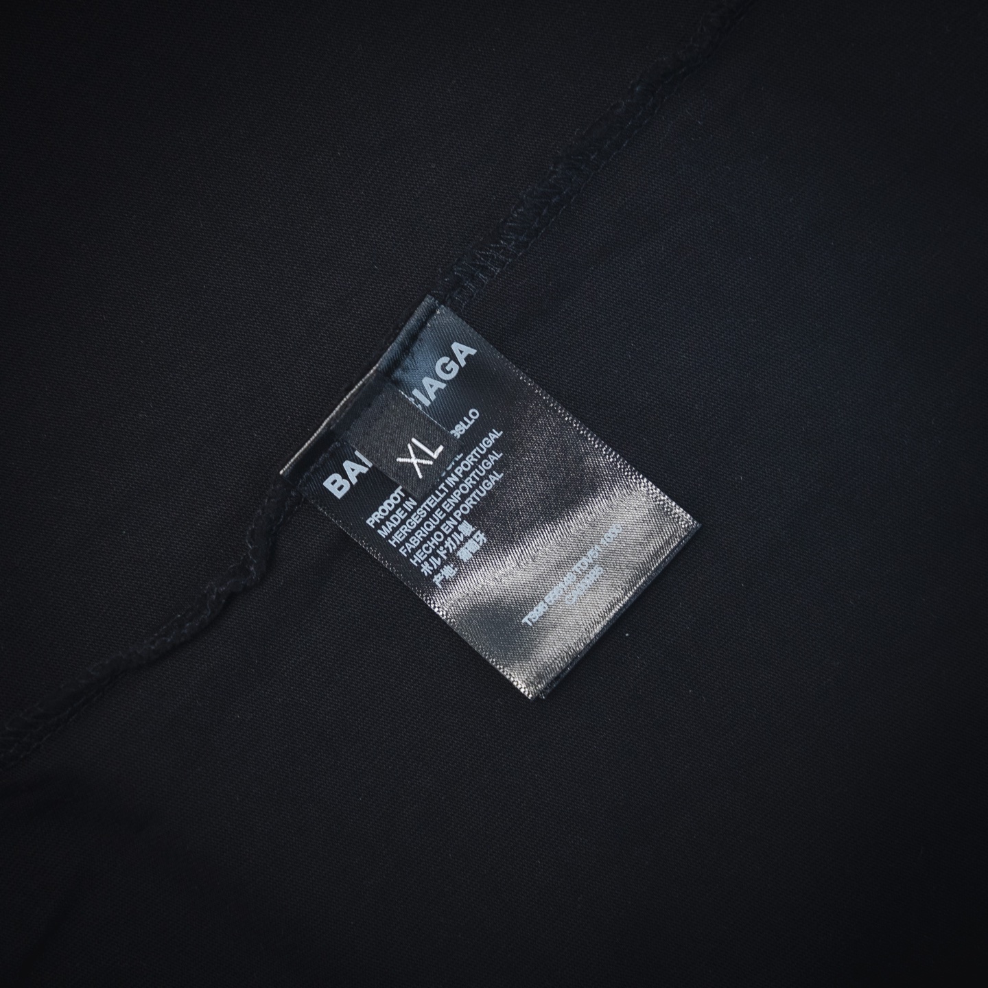 Balenciaga 巴黎世家 BLCG 25SS 水洗字母印花短袖T恤