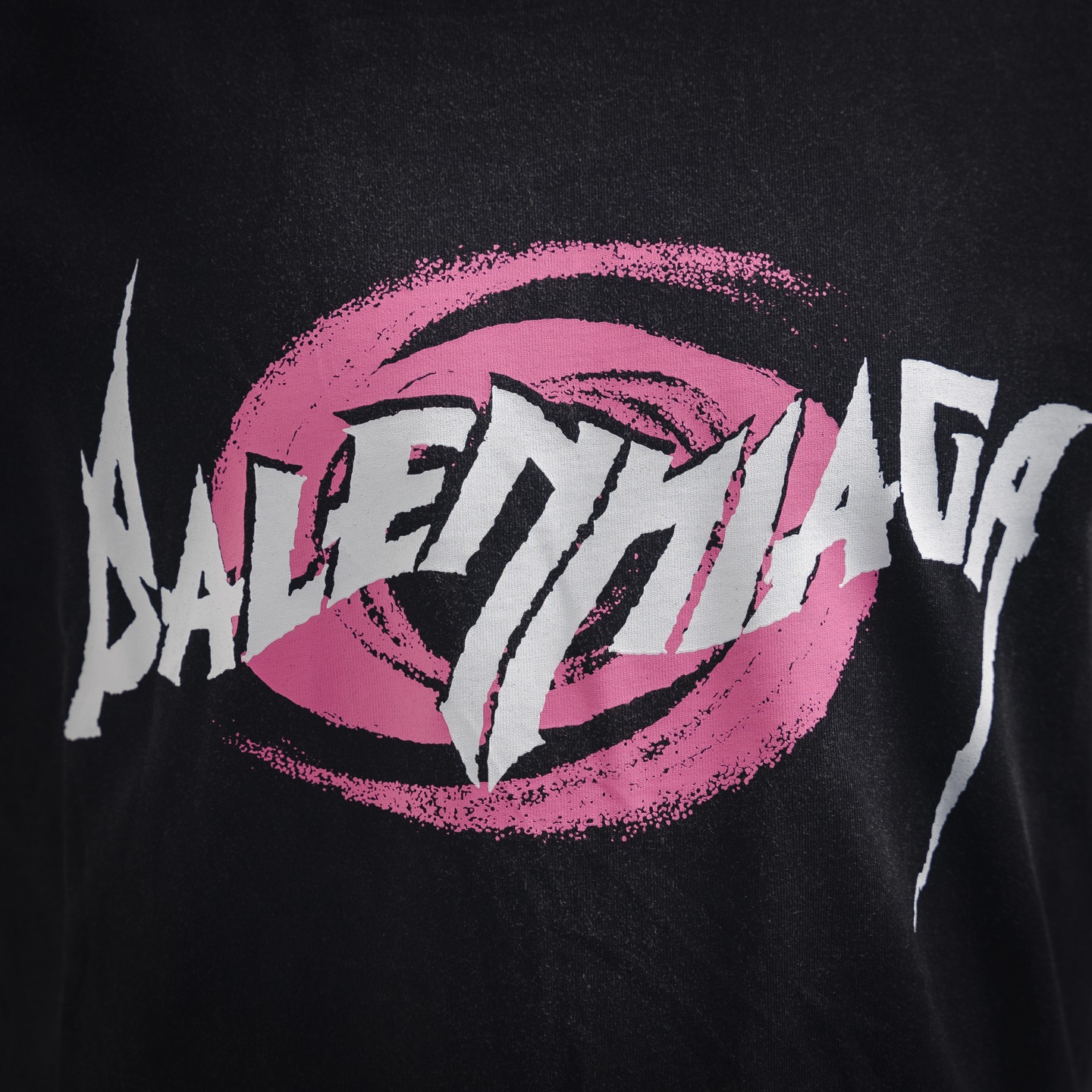Balenciaga 巴黎世家 BLCG 25SS 涂鸦艺术字母logo印花短袖T恤