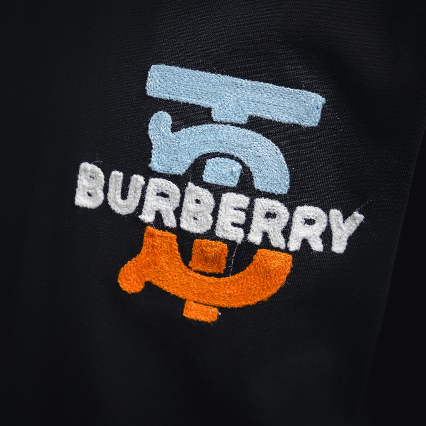 BURBERRY/巴宝莉BBR经典TB胸口刺绣LOGO短袖T恤