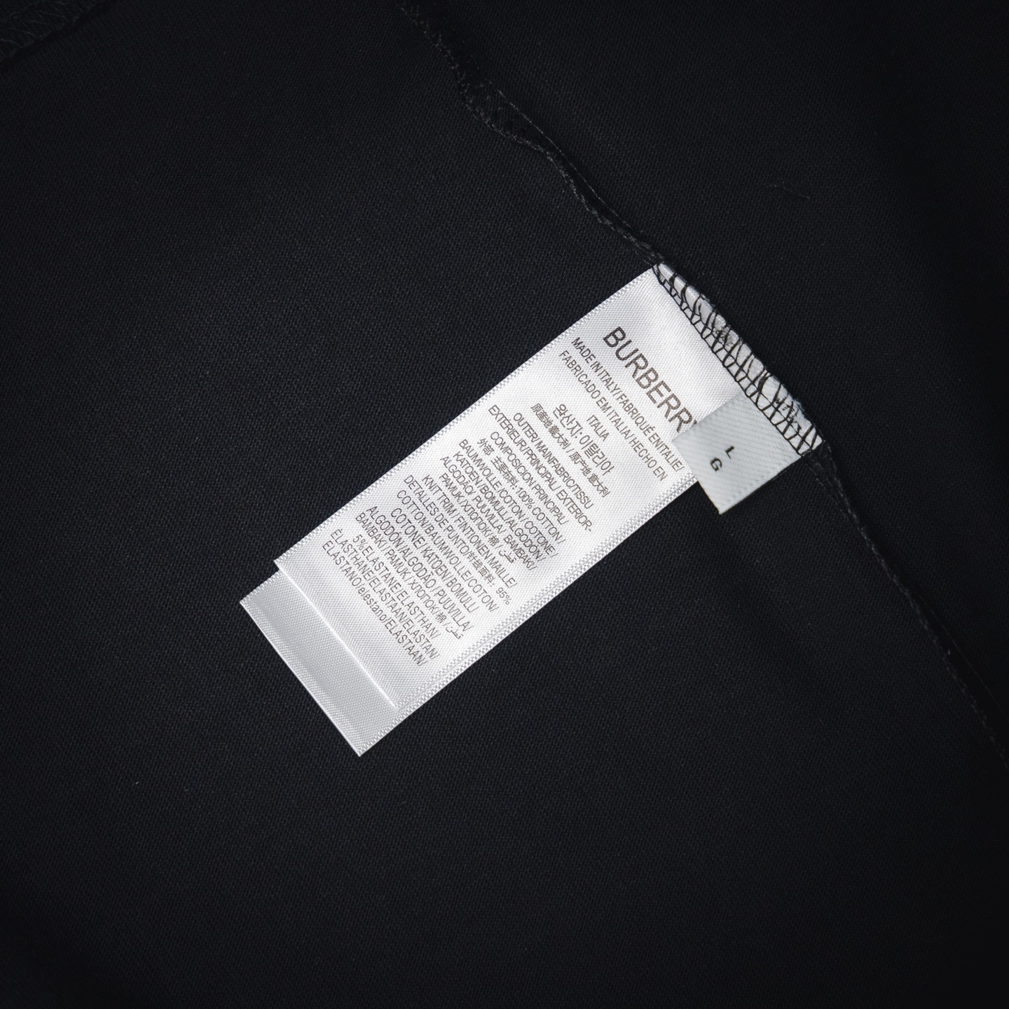 BURBERRY/巴宝莉BBR经典TB胸口刺绣LOGO短袖T恤