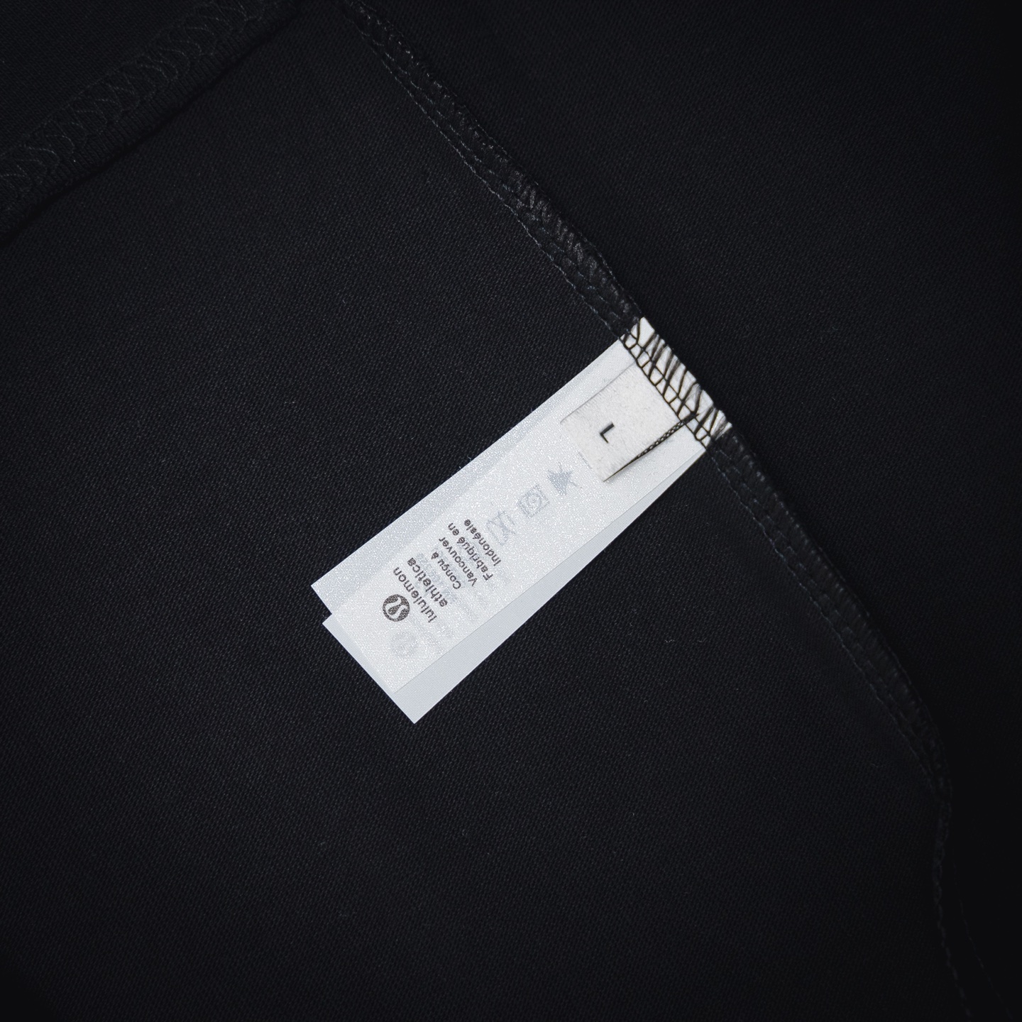 Lululemon露露圆圈字母标识印花圆领短袖T恤