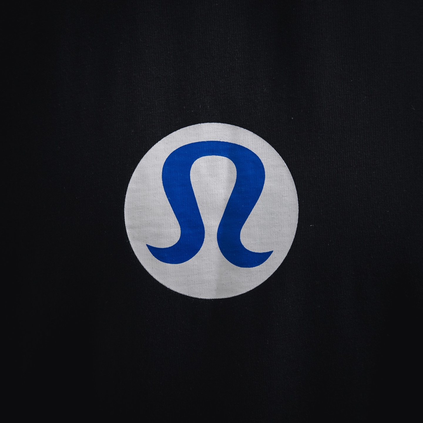 Lululemon露露圆圈字母标识印花圆领短袖T恤