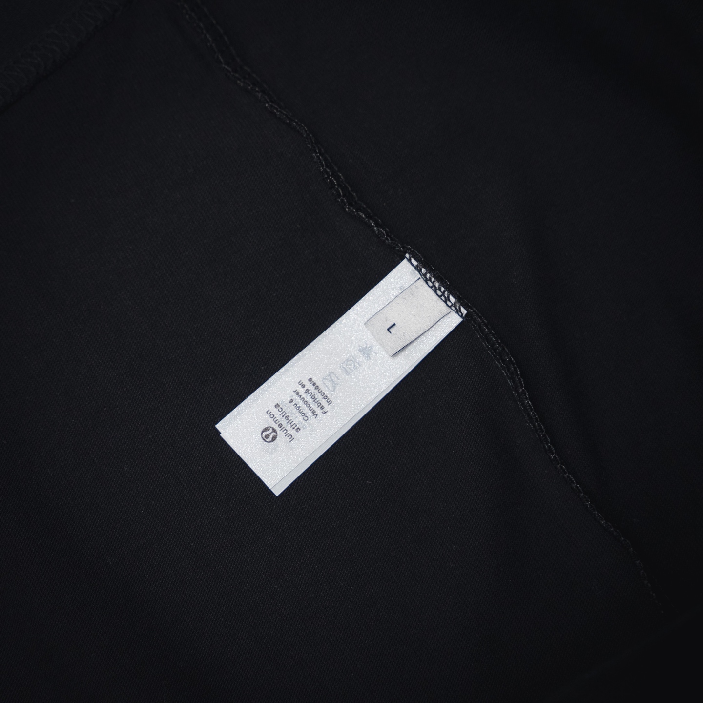 Lululemon露露25ss发泡logo标识圆领短袖T恤