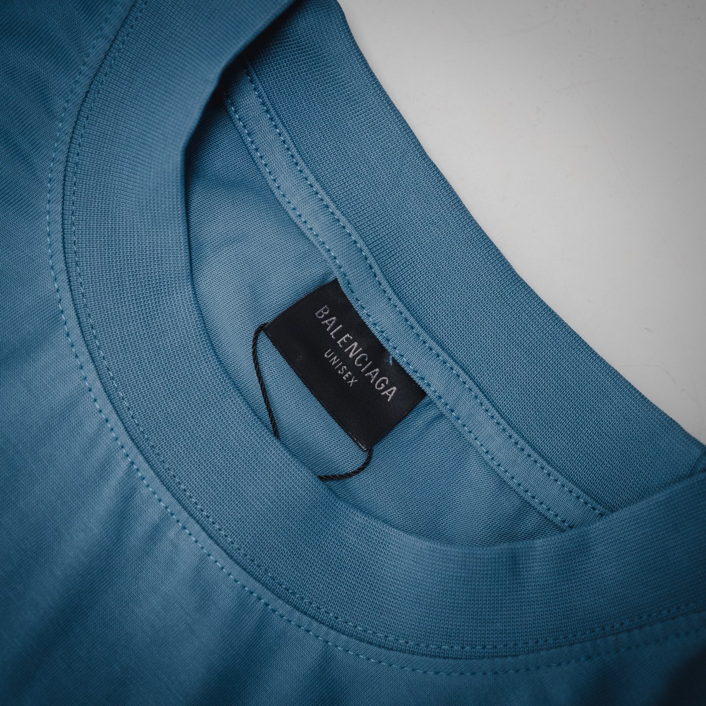 Balenciaga 25ss 新款刺绣logo红胶带短袖