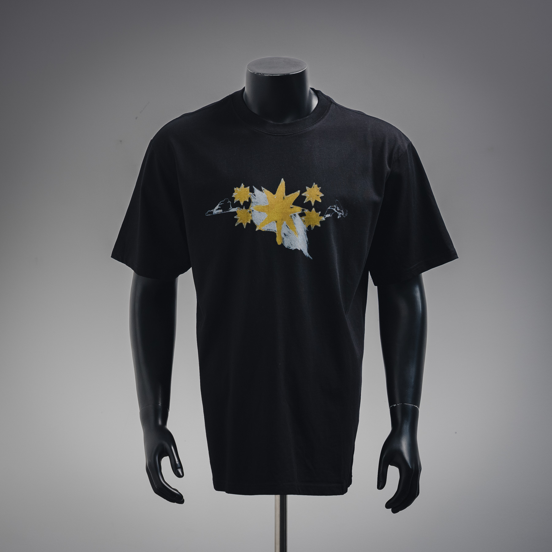GIVENCHY/纪梵希25ss星星图案印花圆领短袖T恤