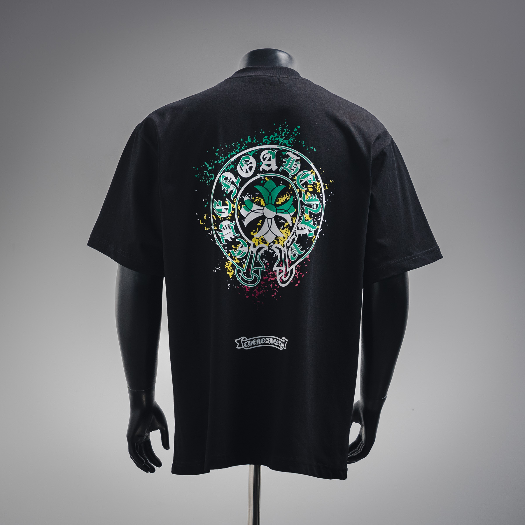 CHROME HEARTS/克罗心CH 喷绘印花短袖T恤