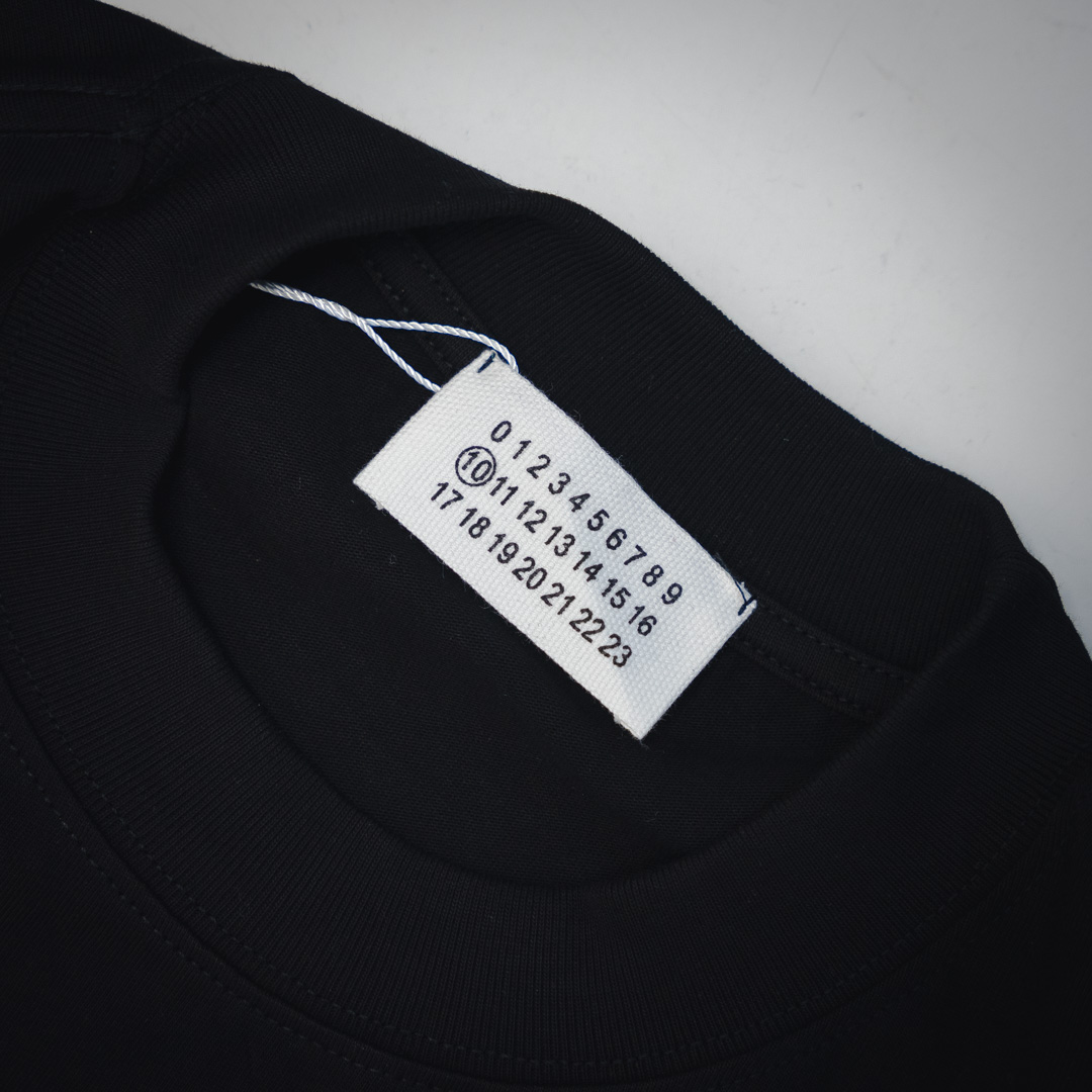 MaisonMargiela/马吉拉 25ss 数字3字母印花短袖T恤