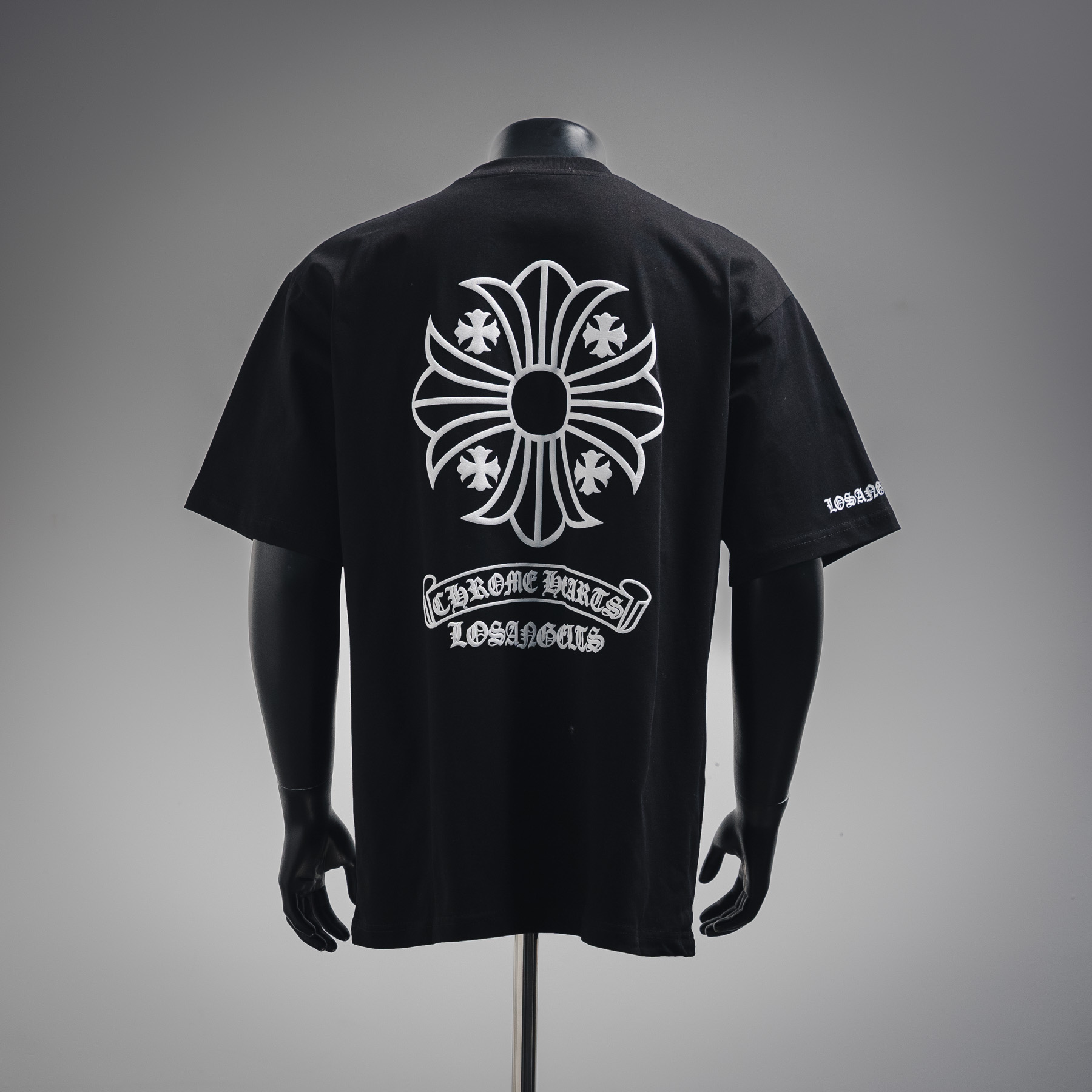 CHROME HEARTS/克罗心CH 口袋十字架印花短袖T恤